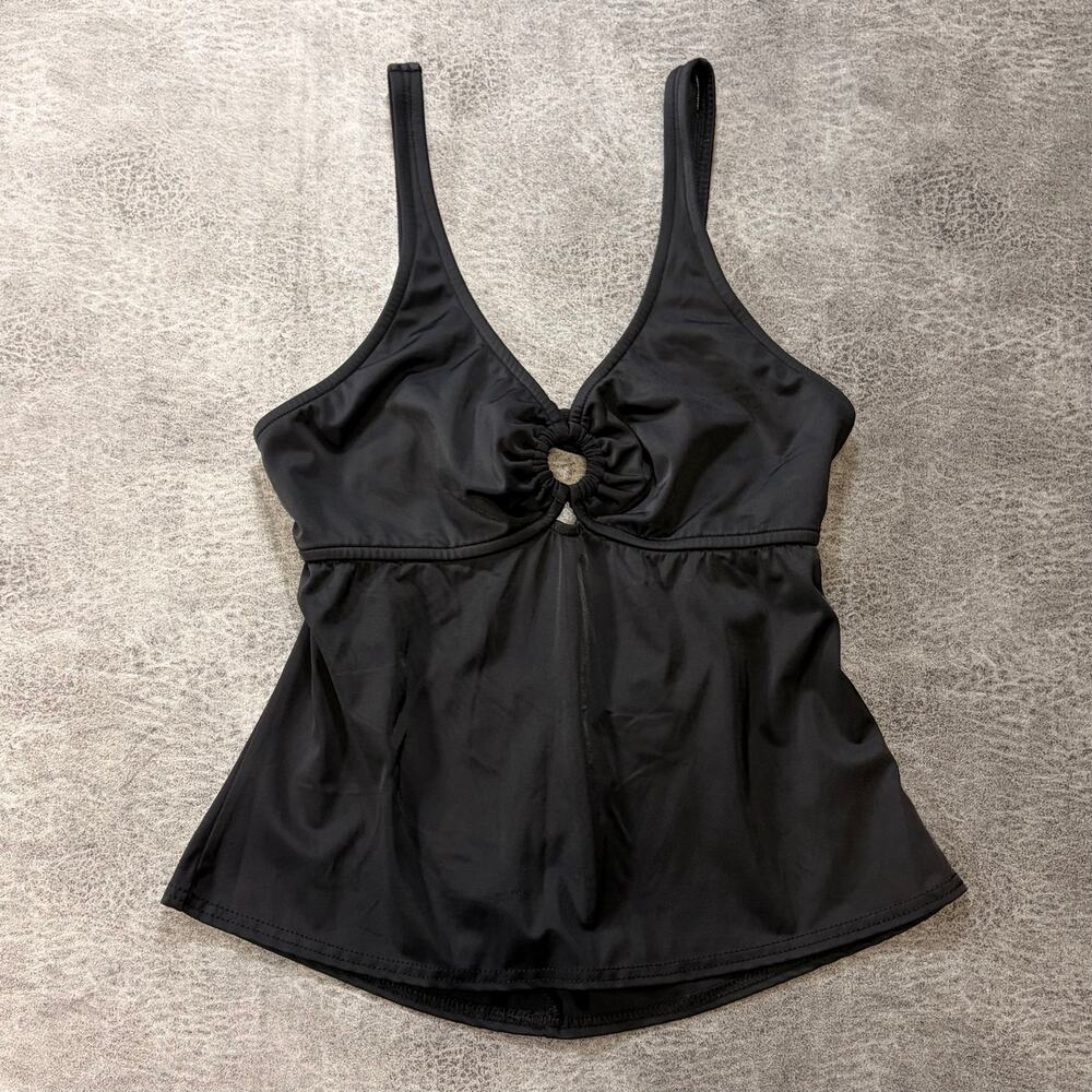Y2k Venus Black Ring Tankini